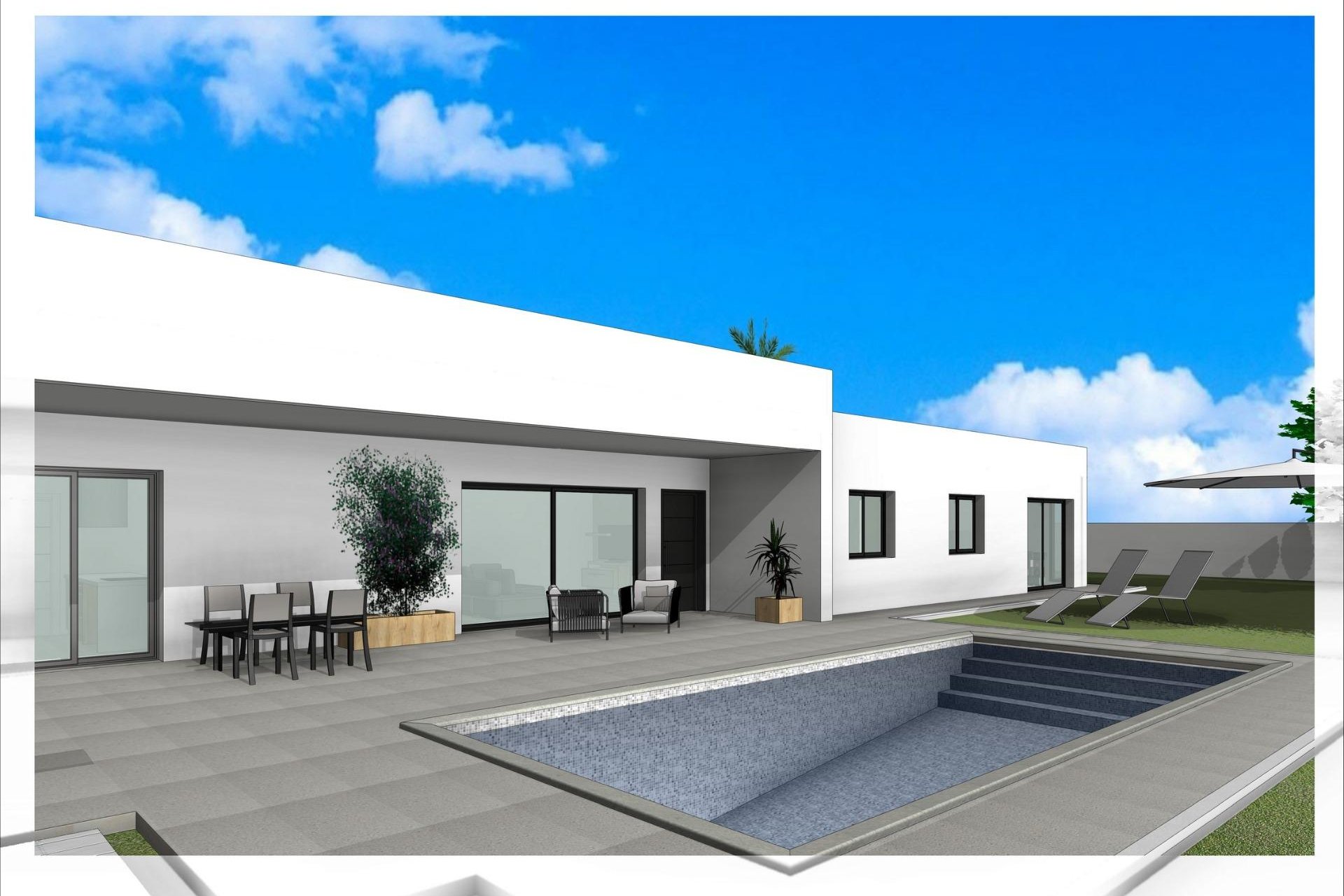 Nieuwbouw Woningen - Villa - Aspe - Poligono 19