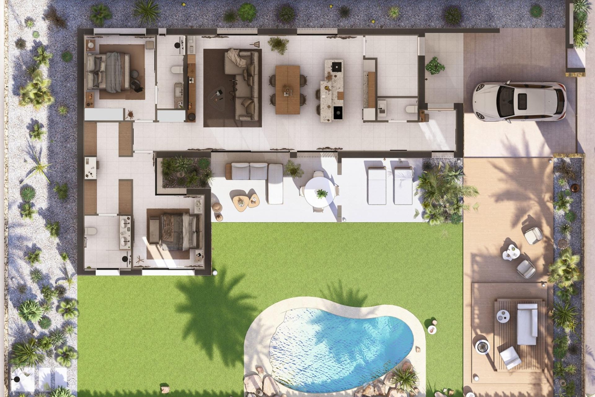Nieuwbouw Woningen - Villa - Baños y Mendigo - Altaona Golf