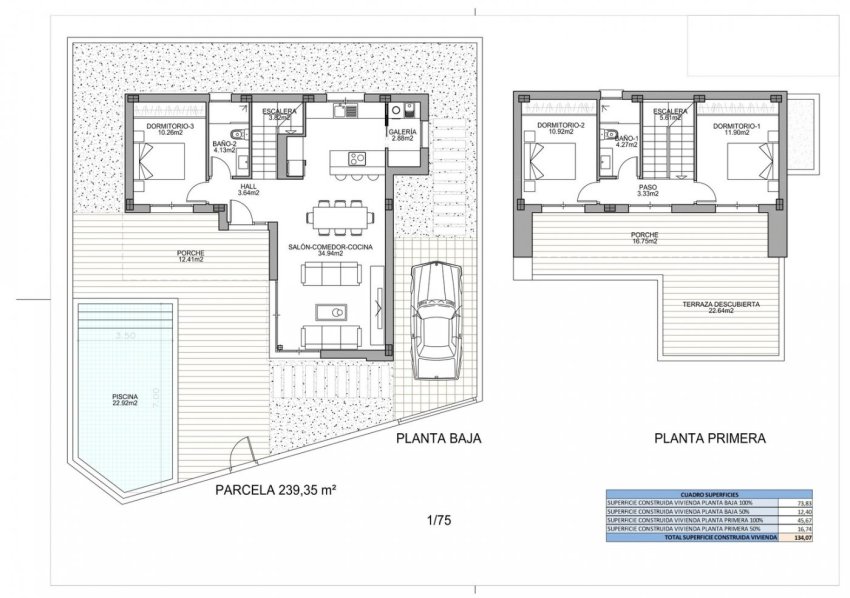 Nieuwbouw Woningen - Villa - Benijofar - Polideportivo