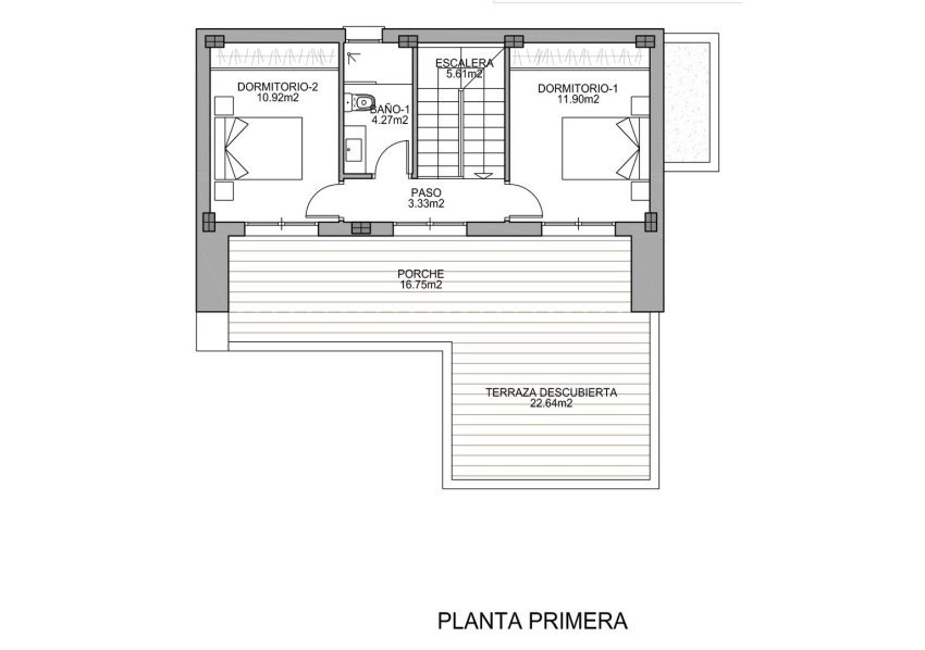 Nieuwbouw Woningen - Villa - Benijofar - Polideportivo