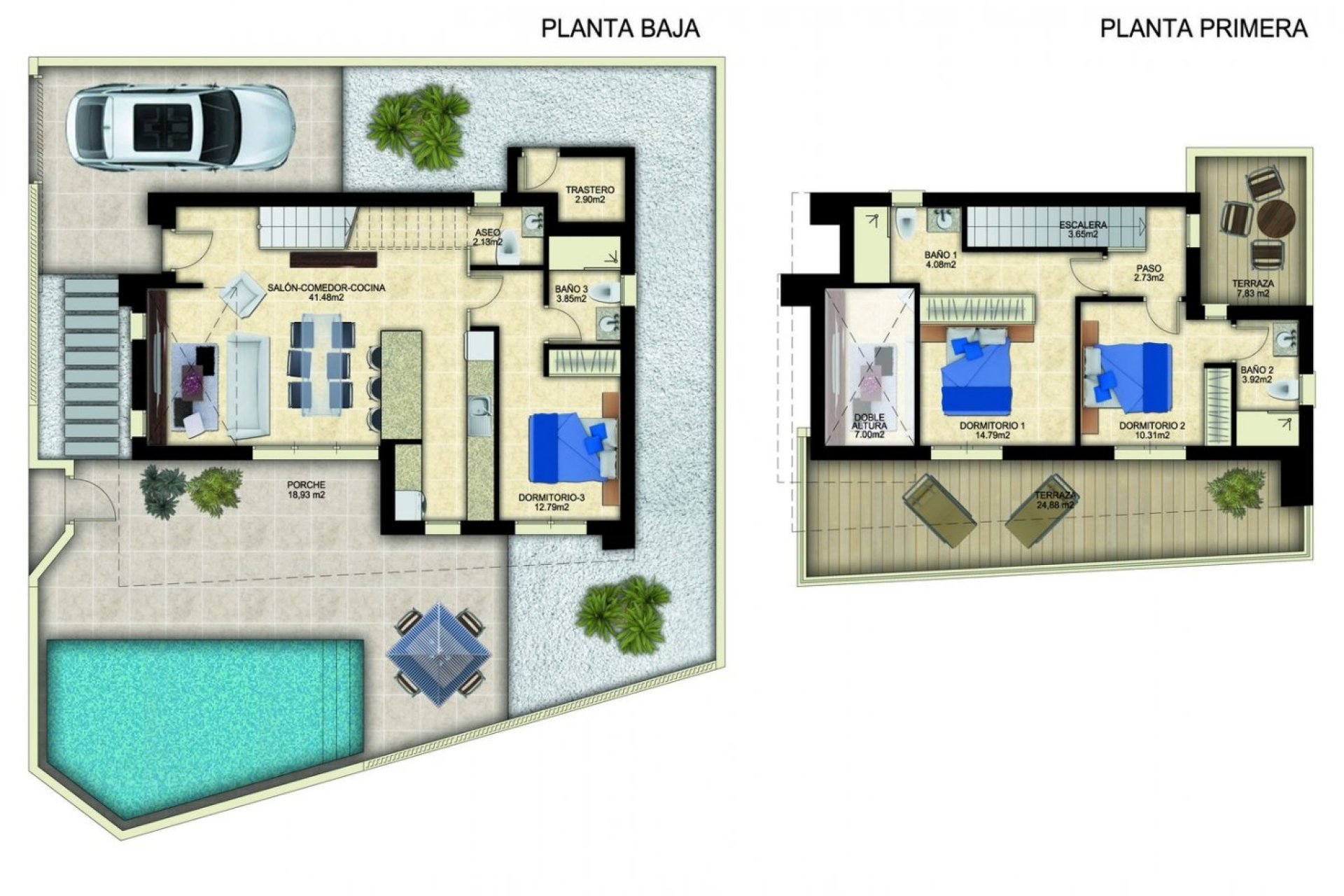 Nieuwbouw Woningen - Villa - Benijofar - Polideportivo