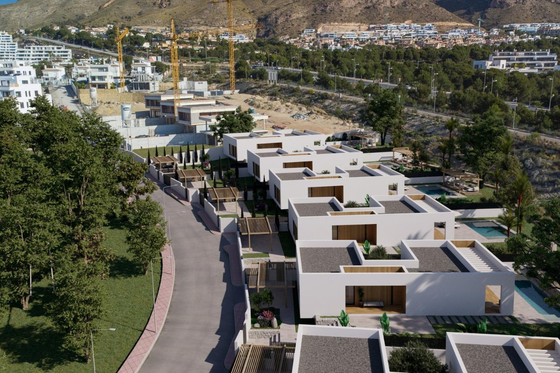 Nieuwbouw Woningen - Villa - Finestrat - Finestrat Urbanizaciones
