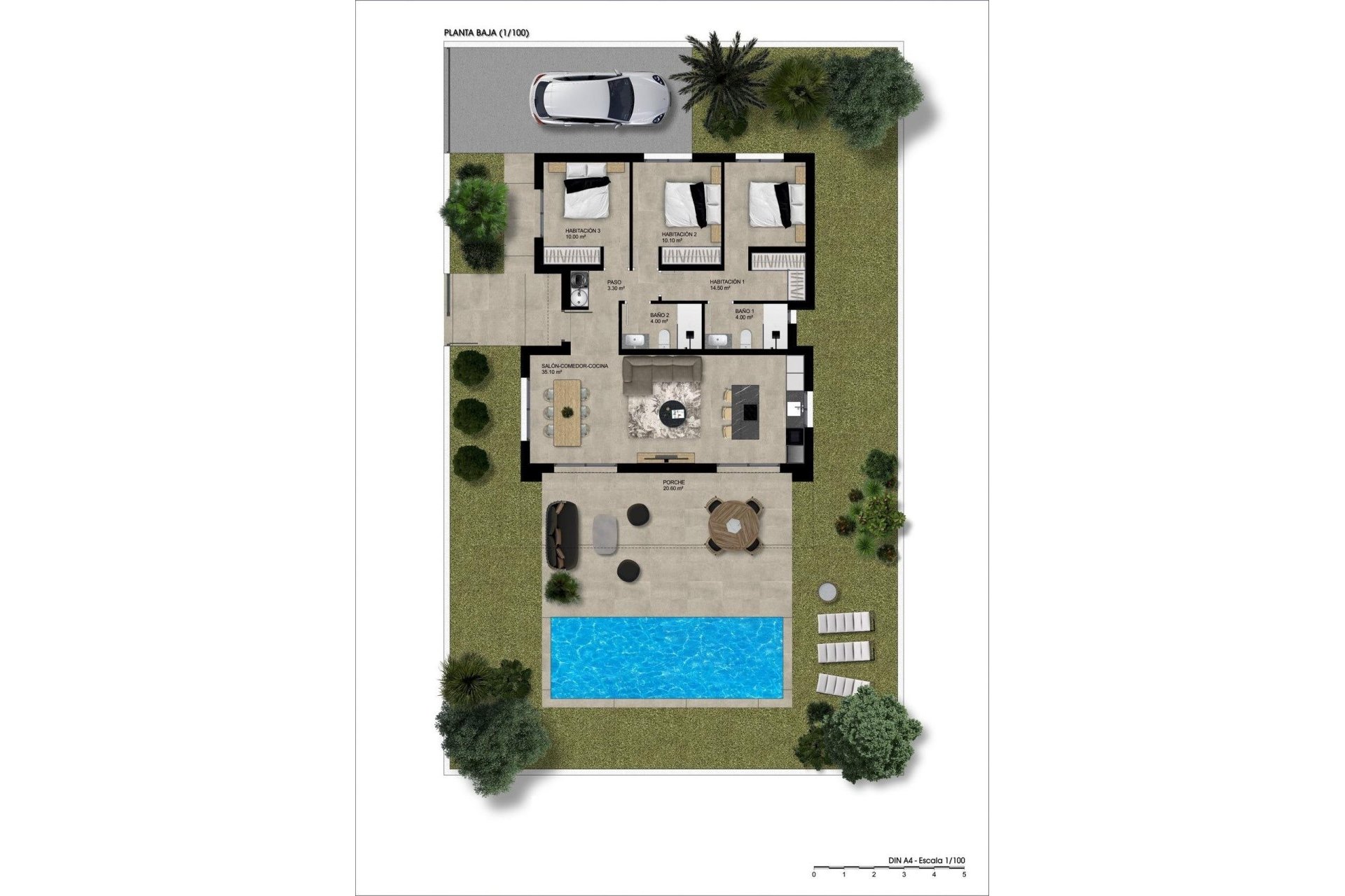 Nieuwbouw Woningen - Villa - Hondón de las Nieves - Urbaniz La Montañosa