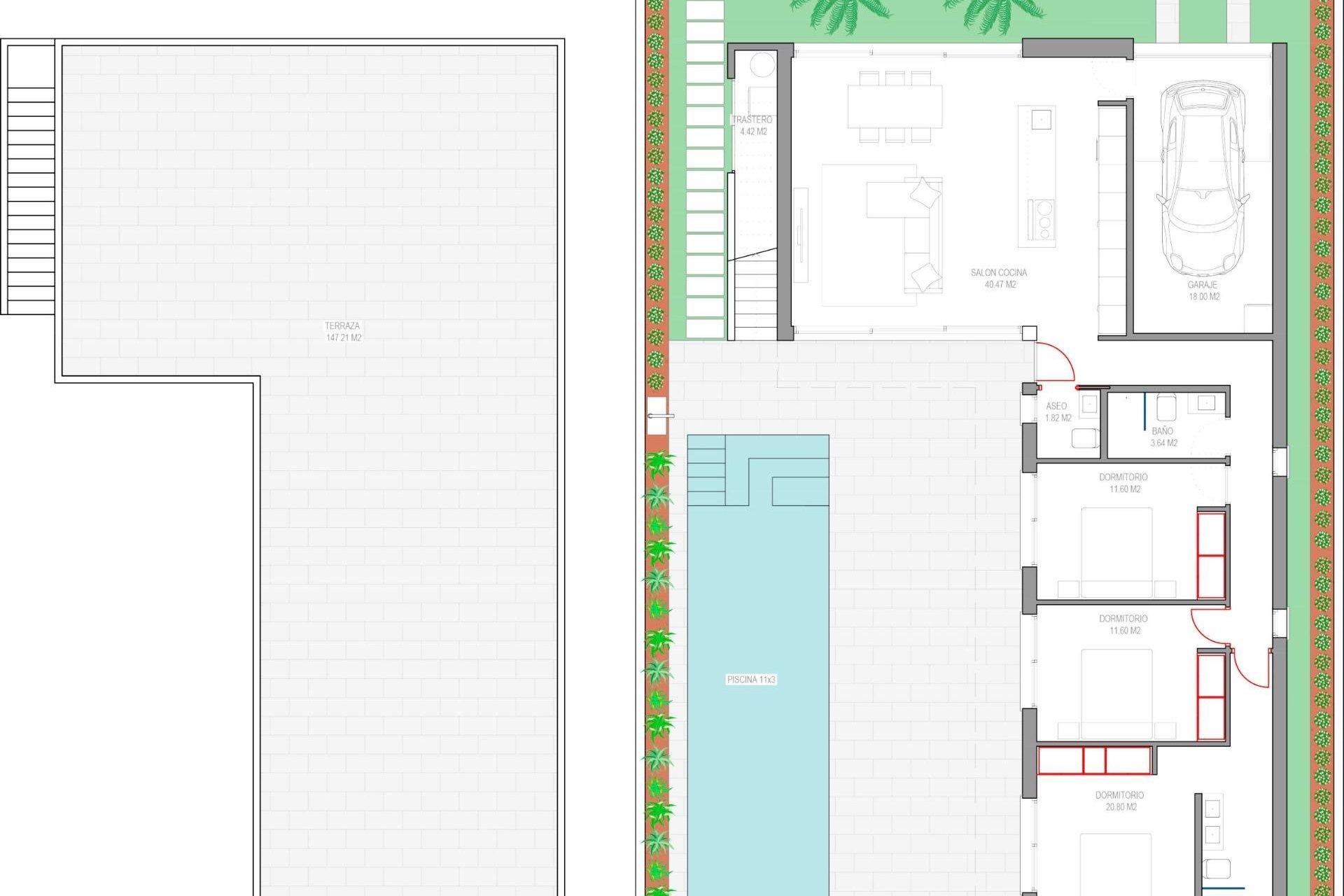 Nieuwbouw Woningen - Villa - Los Alcazares - Serena Golf