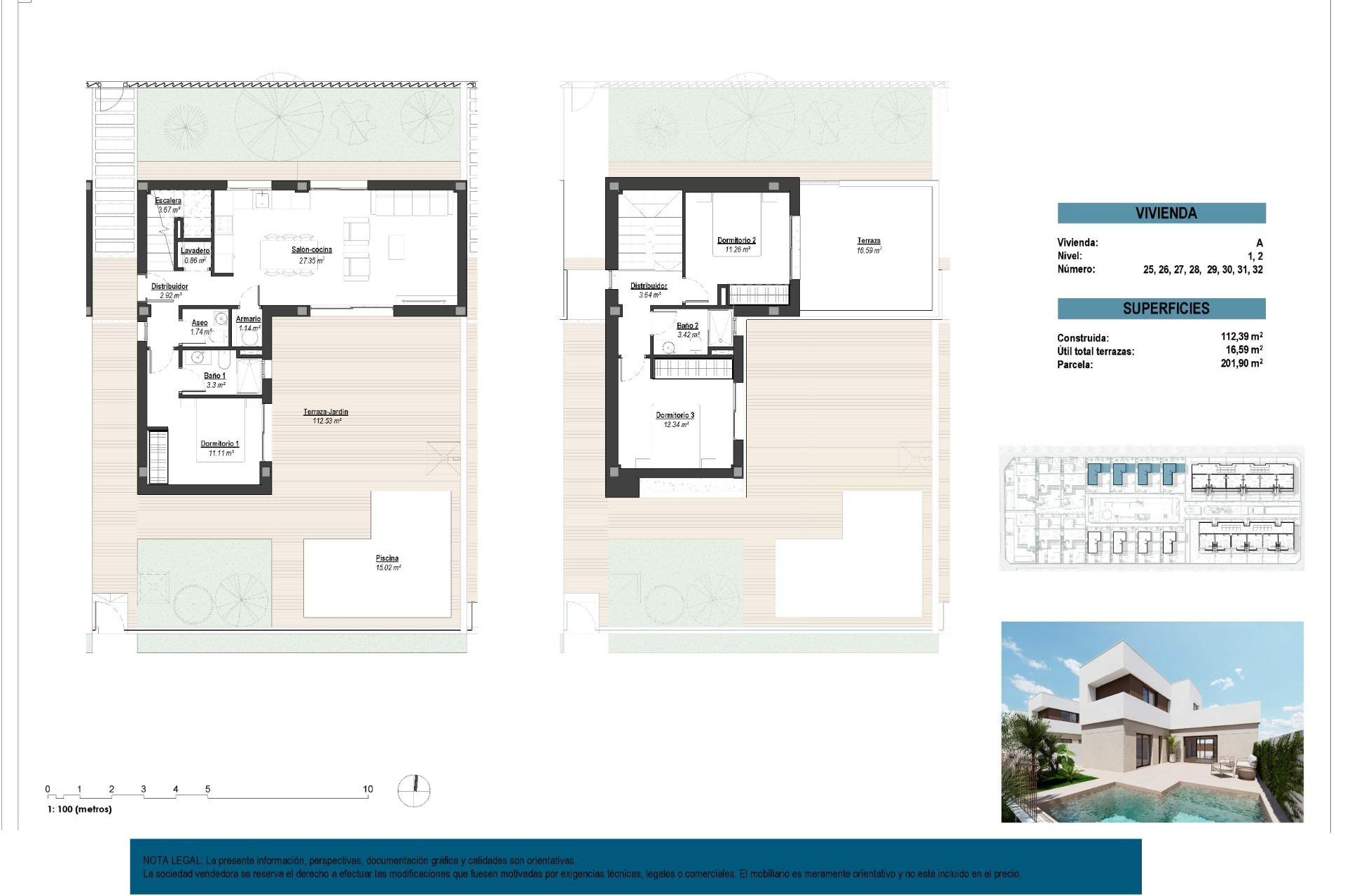 Nieuwbouw Woningen - Villa - Los Alcazares - Serena Golf