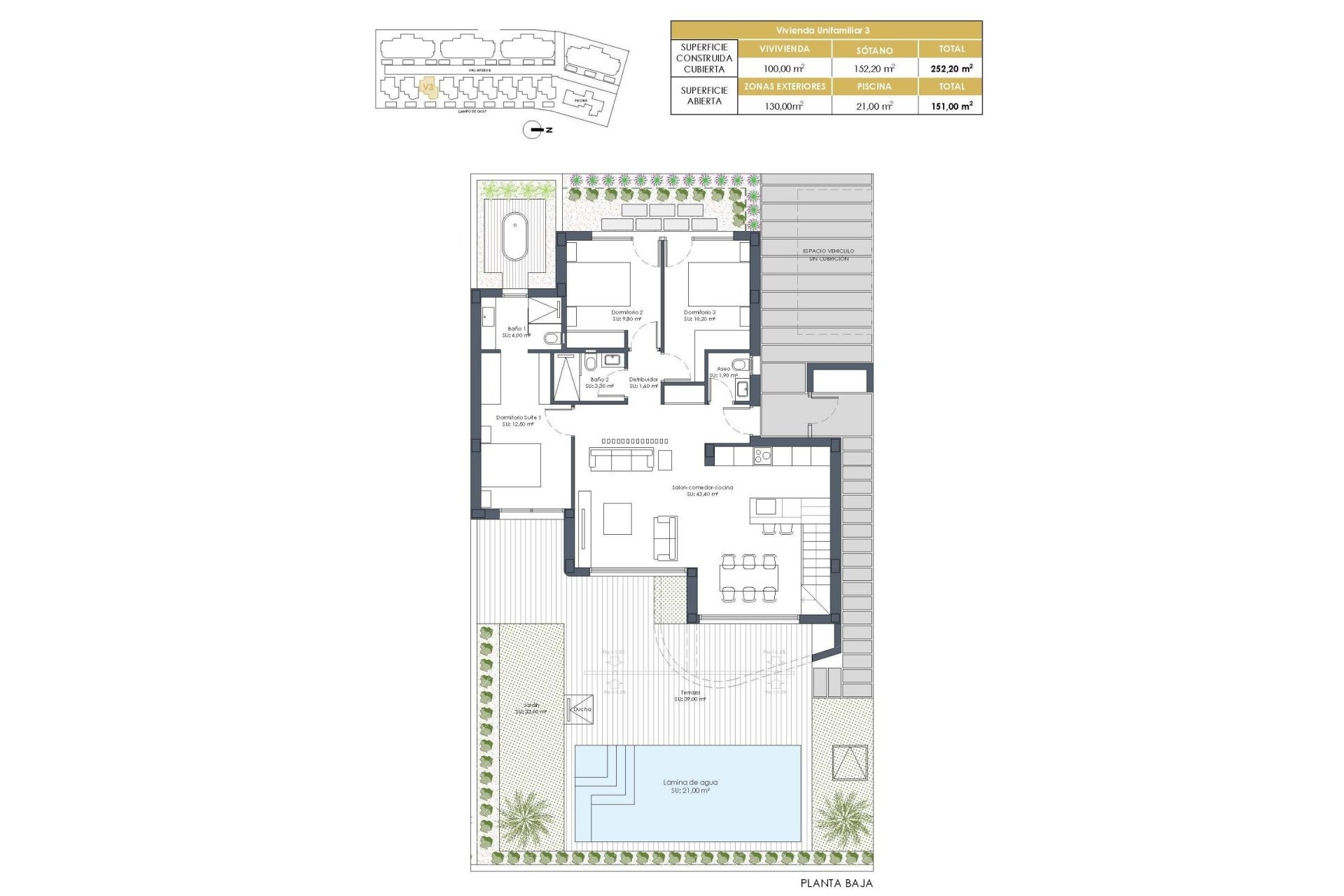 Nieuwbouw Woningen - Villa - Los Alcazares - Serena Golf