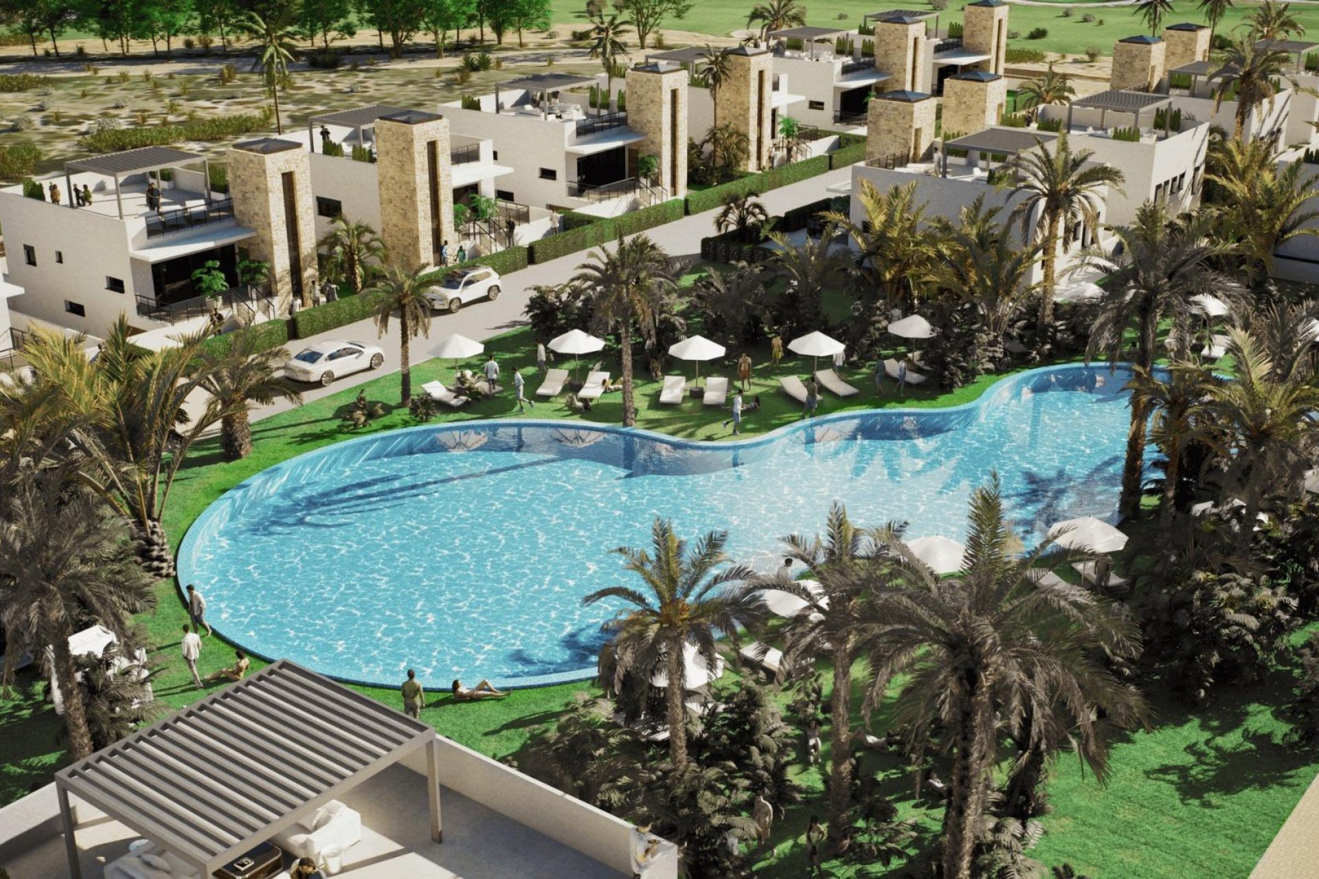 Nieuwbouw Woningen - Villa - Mazarron - Camposol Golf