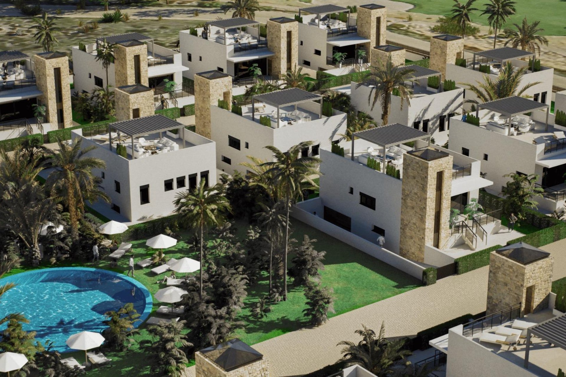 Nieuwbouw Woningen - Villa - Mazarron - Camposol Golf