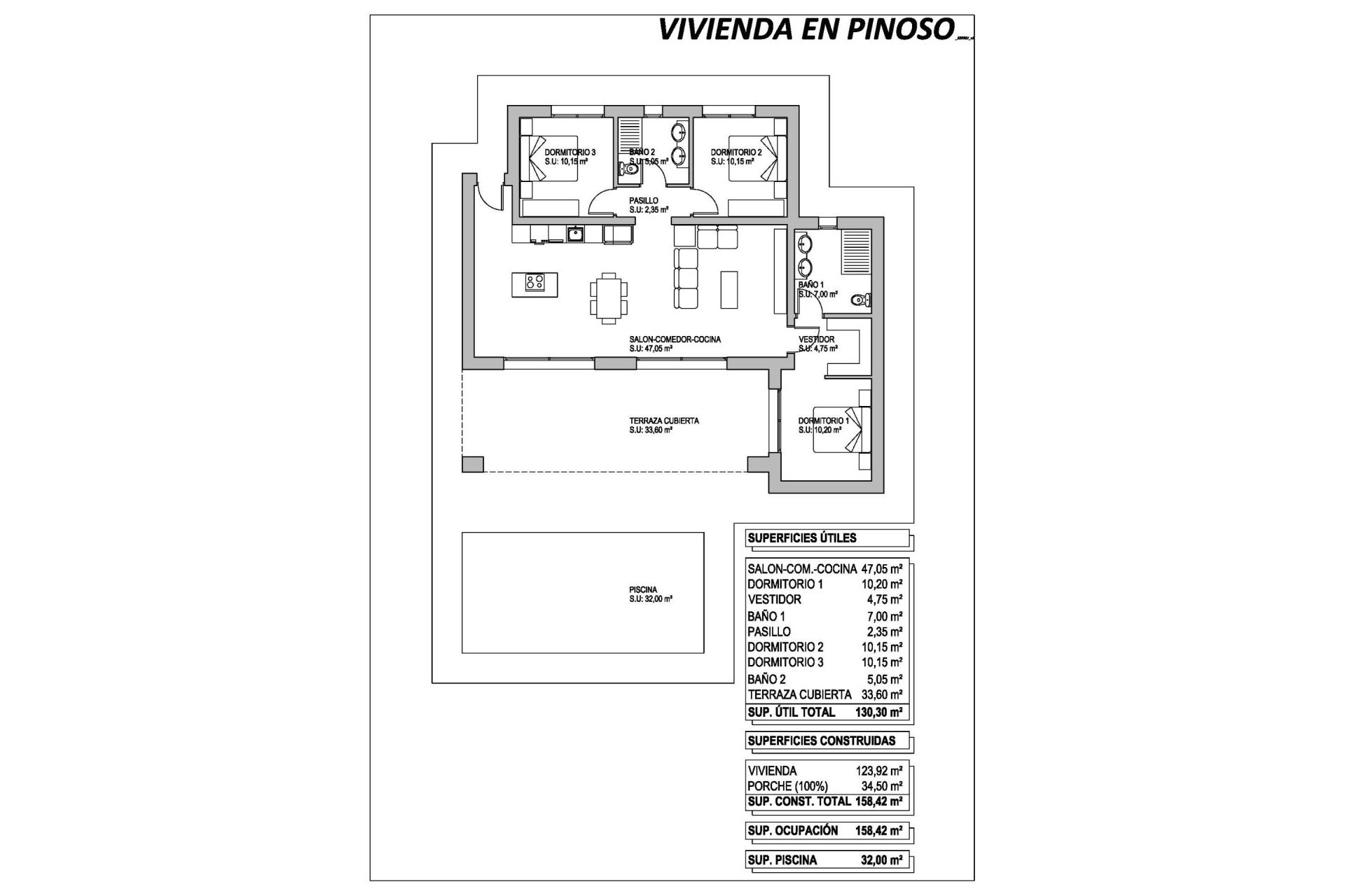 Nieuwbouw Woningen - Villa - Pinoso - Lel