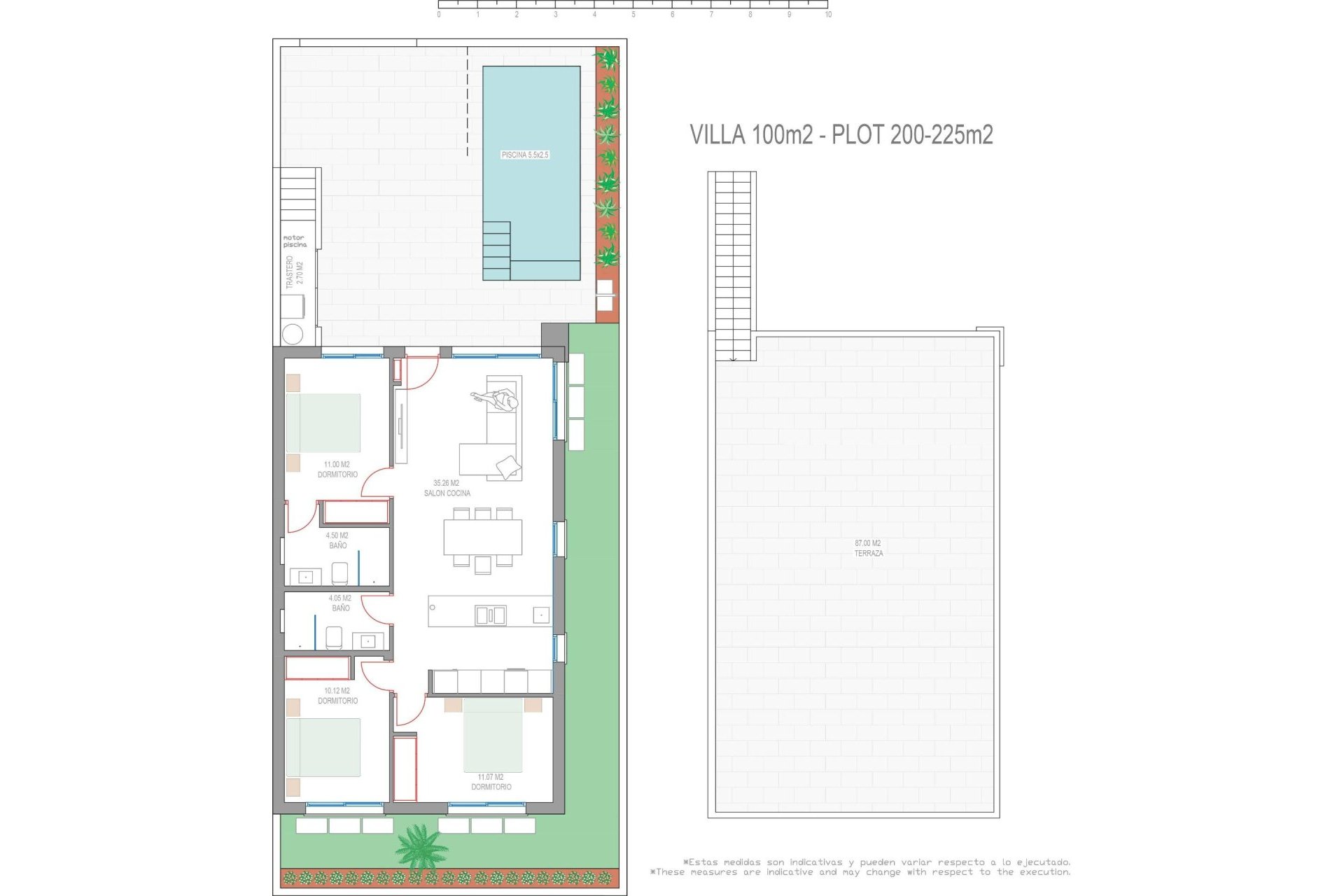 Nieuwbouw Woningen - Villa - San Javier - Parque del doce