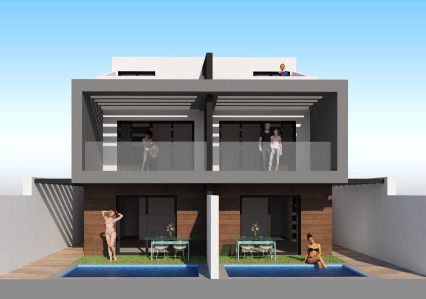 Nieuwbouw Woningen - Villa - San Javier - Santiago De La Ribera