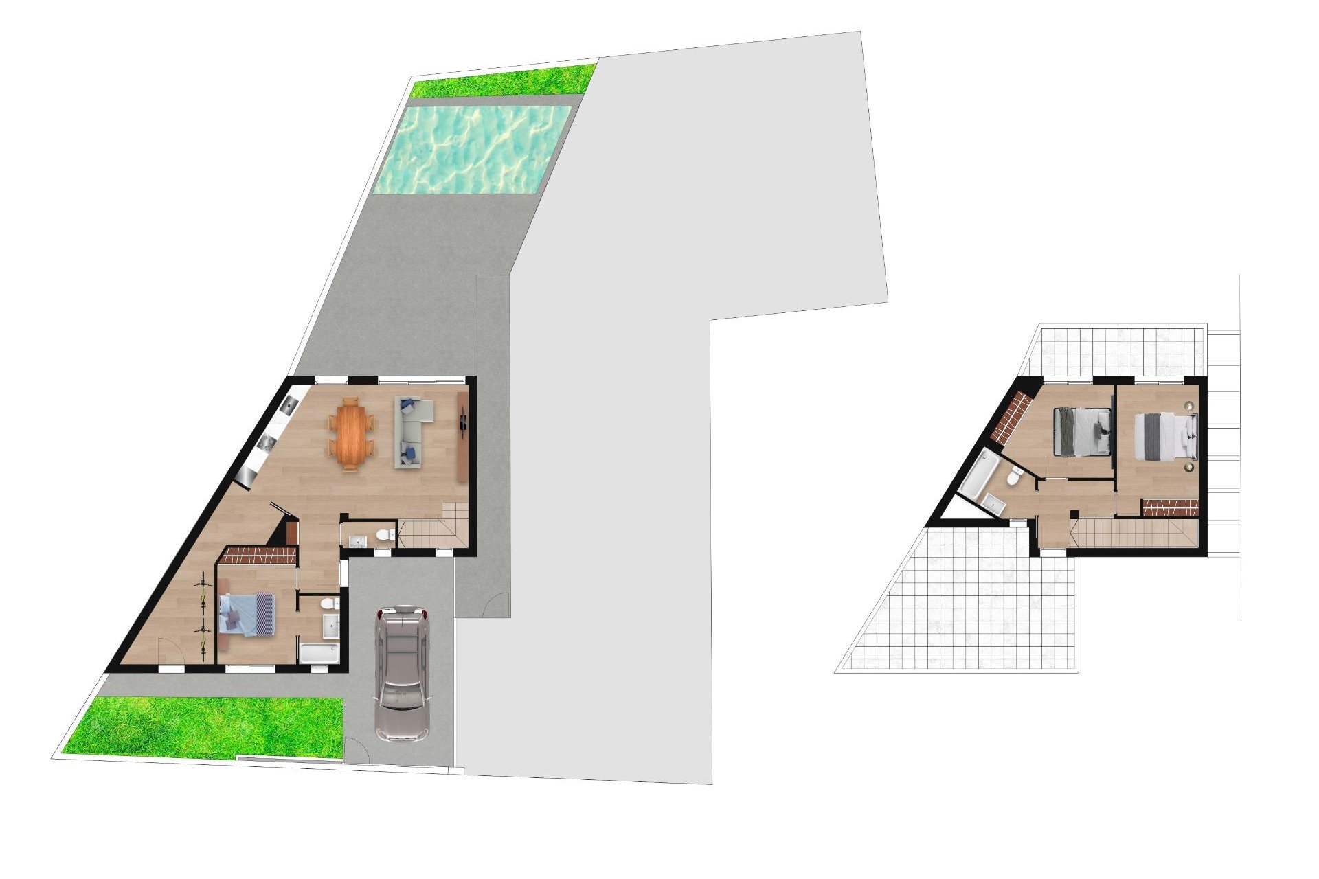 Nieuwbouw Woningen - Villa - San Pedro del Pinatar - Lo Pagan