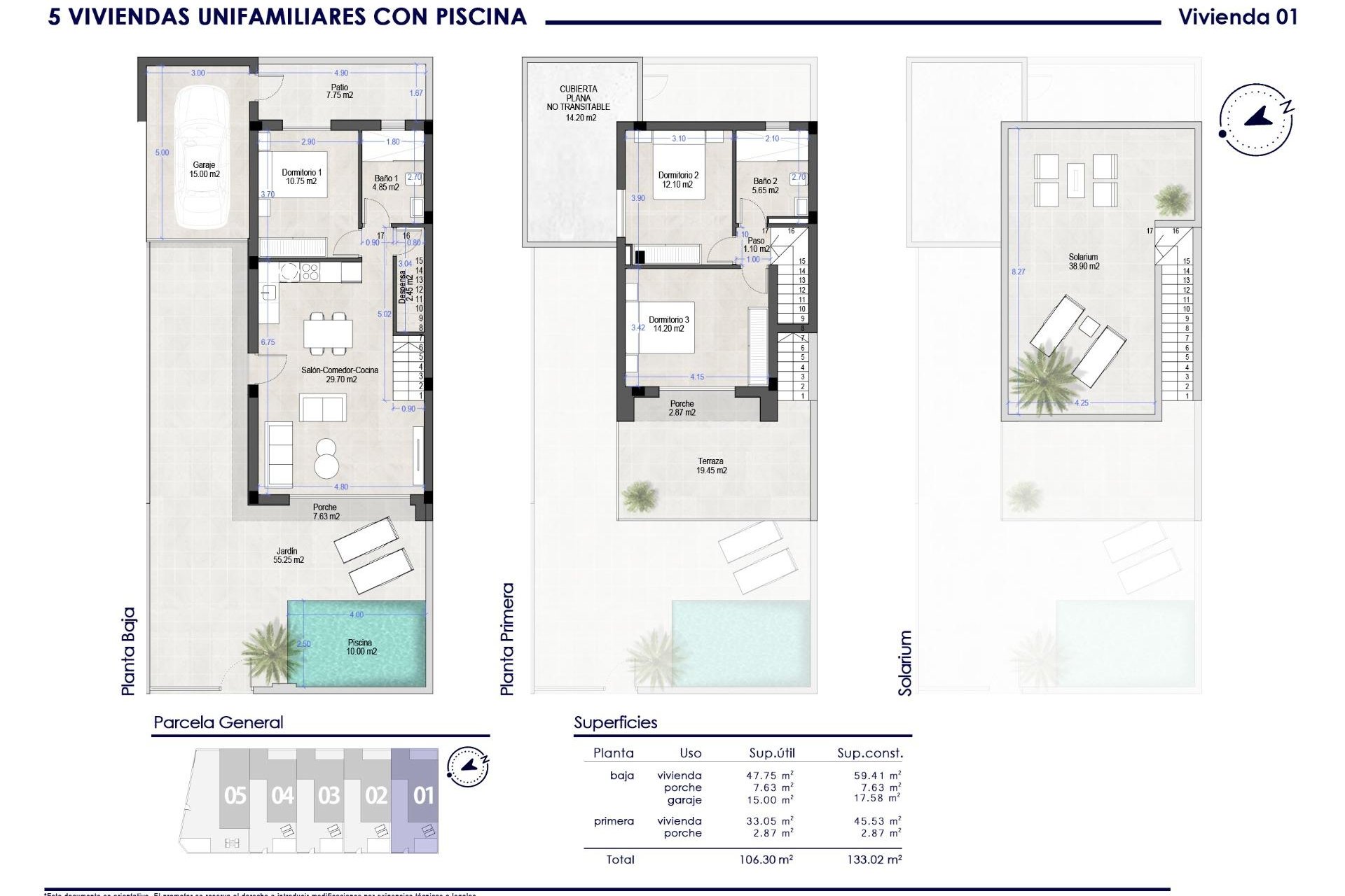 Nieuwbouw Woningen - Villa - San Pedro del Pinatar - Polideportivo