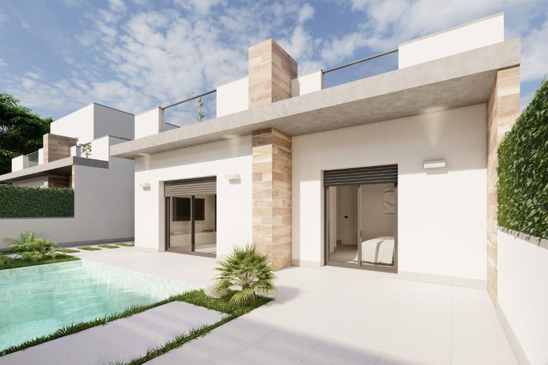 Nieuwbouw Woningen - Villa - Torre Pacheco - Roldán