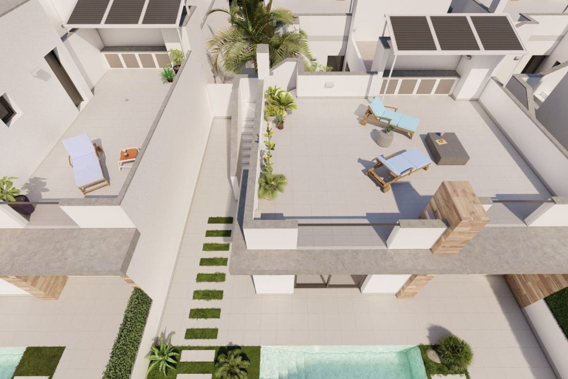 Nieuwbouw Woningen - Villa - Torre Pacheco - Roldán