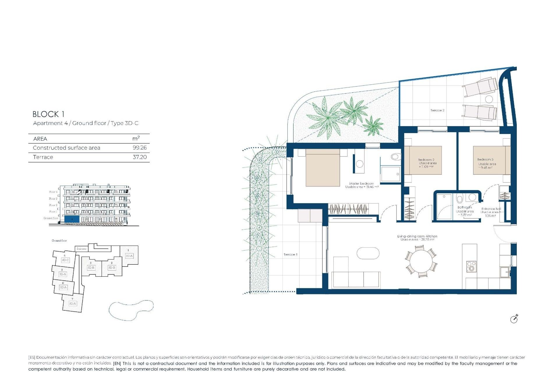 Nouvelle construction - Apartment - Baños y Mendigo - El Valle Golf