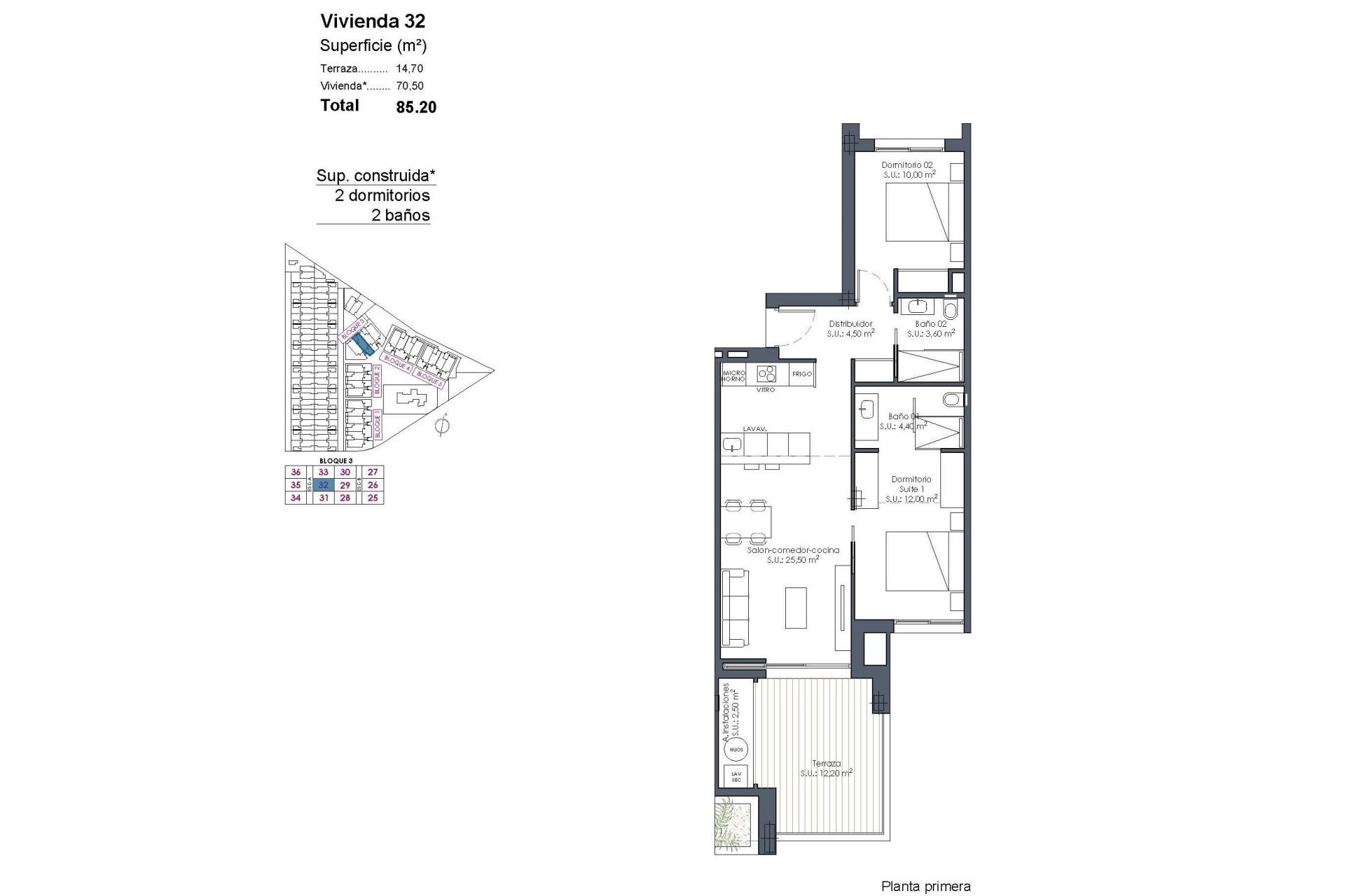 Nouvelle construction - Apartment - Los Alcazares - Serena Golf