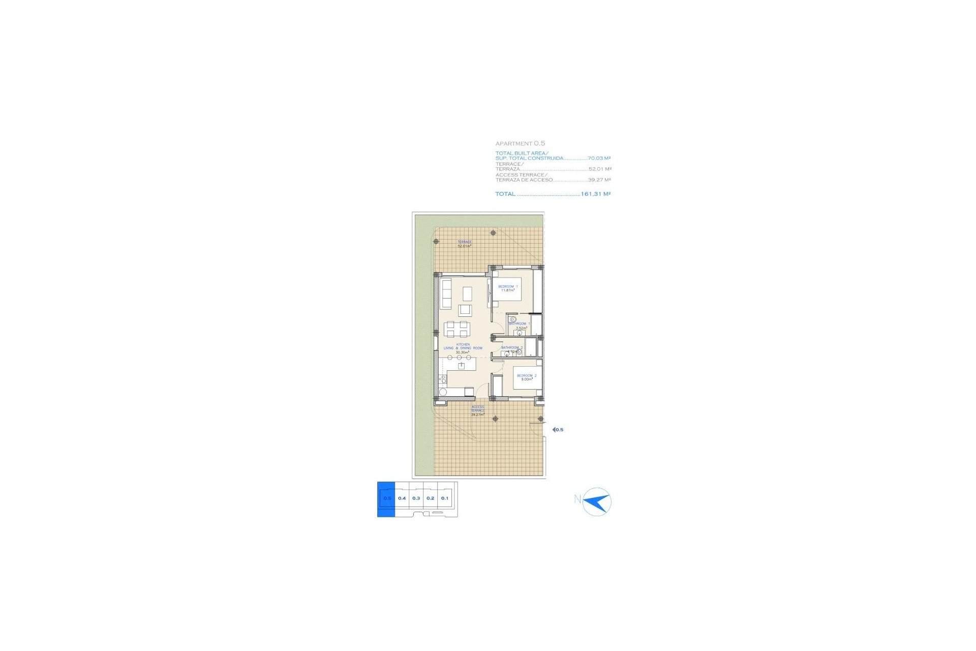 Nouvelle construction - Apartment - Los Alcazares - Serena Golf