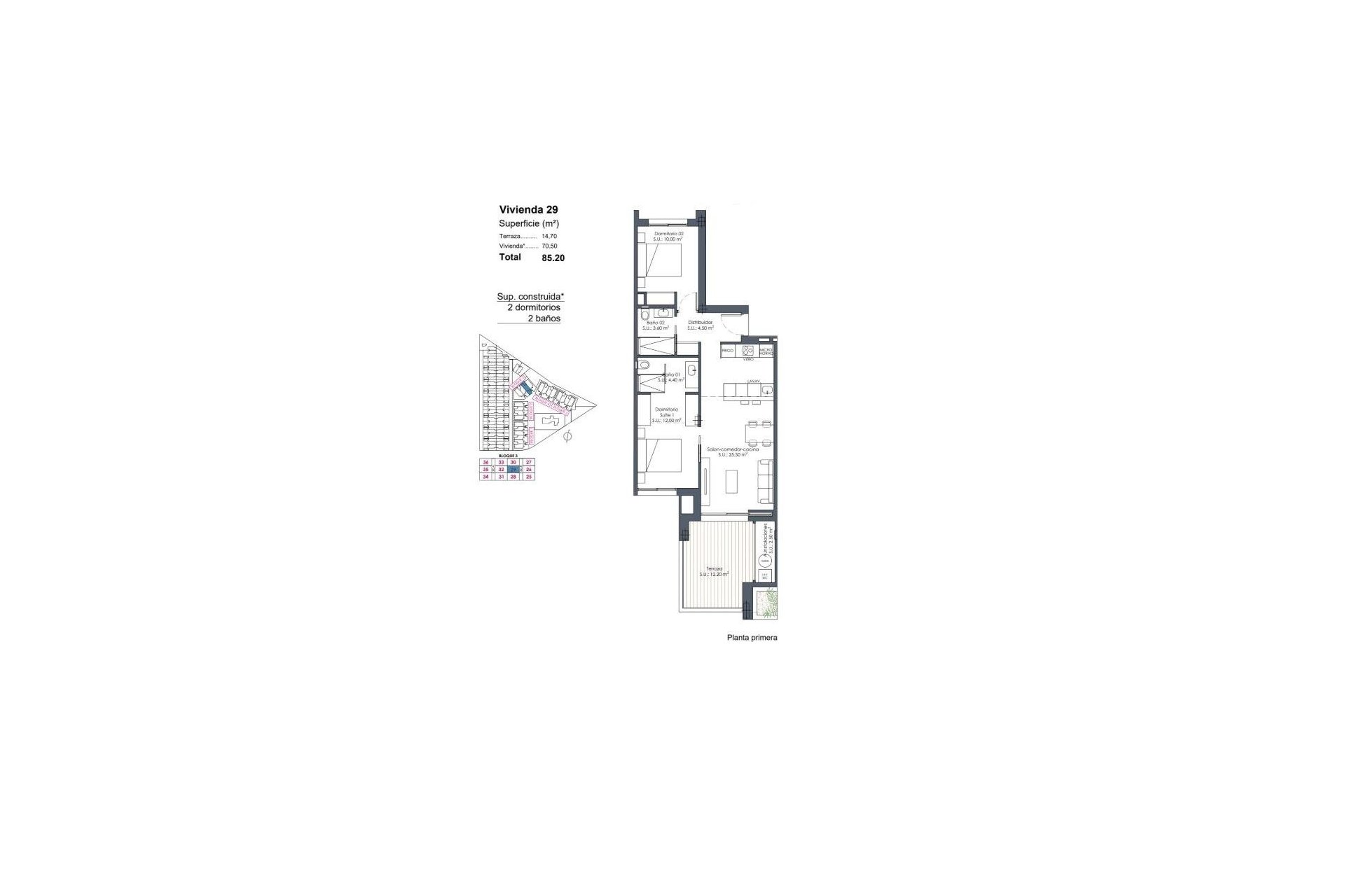 Nouvelle construction - Apartment - Los Alcazares - Serena Golf