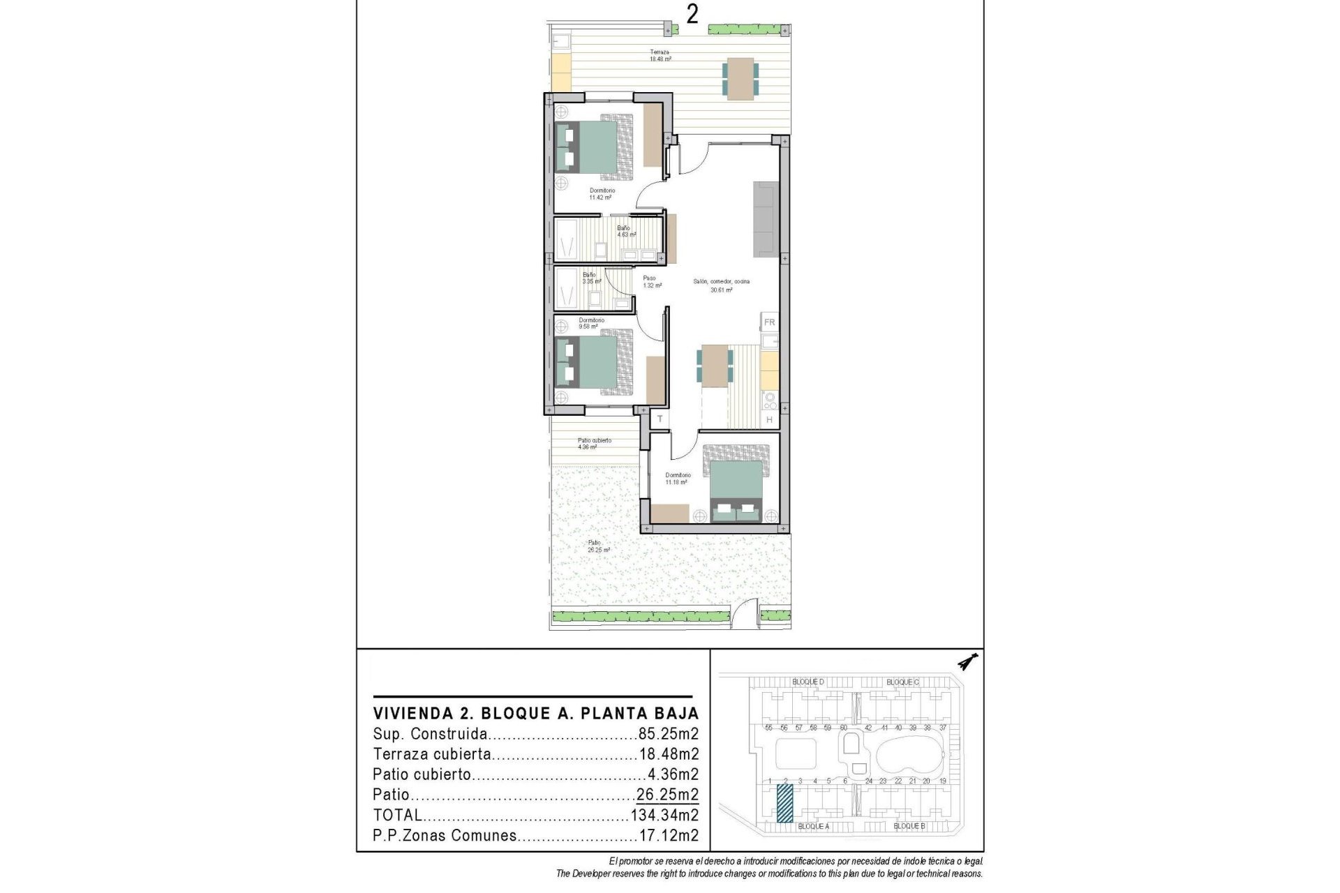 Nouvelle construction - Apartment - Torre Pacheco - San Cayetano