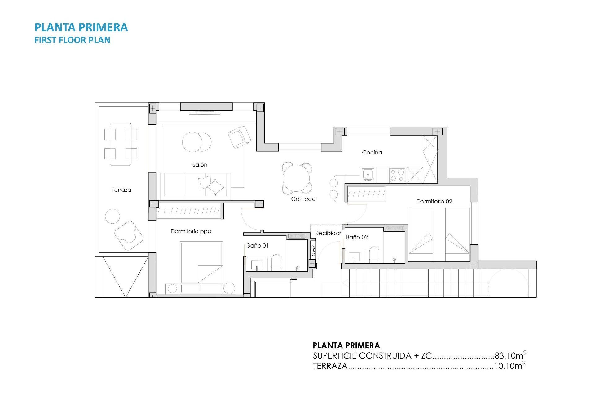 Nouvelle construction - Apartment - Torre Pacheco - Santa Rosalia Lake and Life Resort