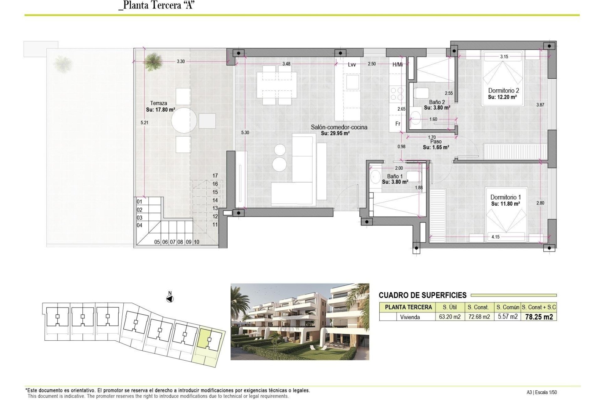 Nouvelle construction - Attique - Alhama De Murcia - Condado De Alhama