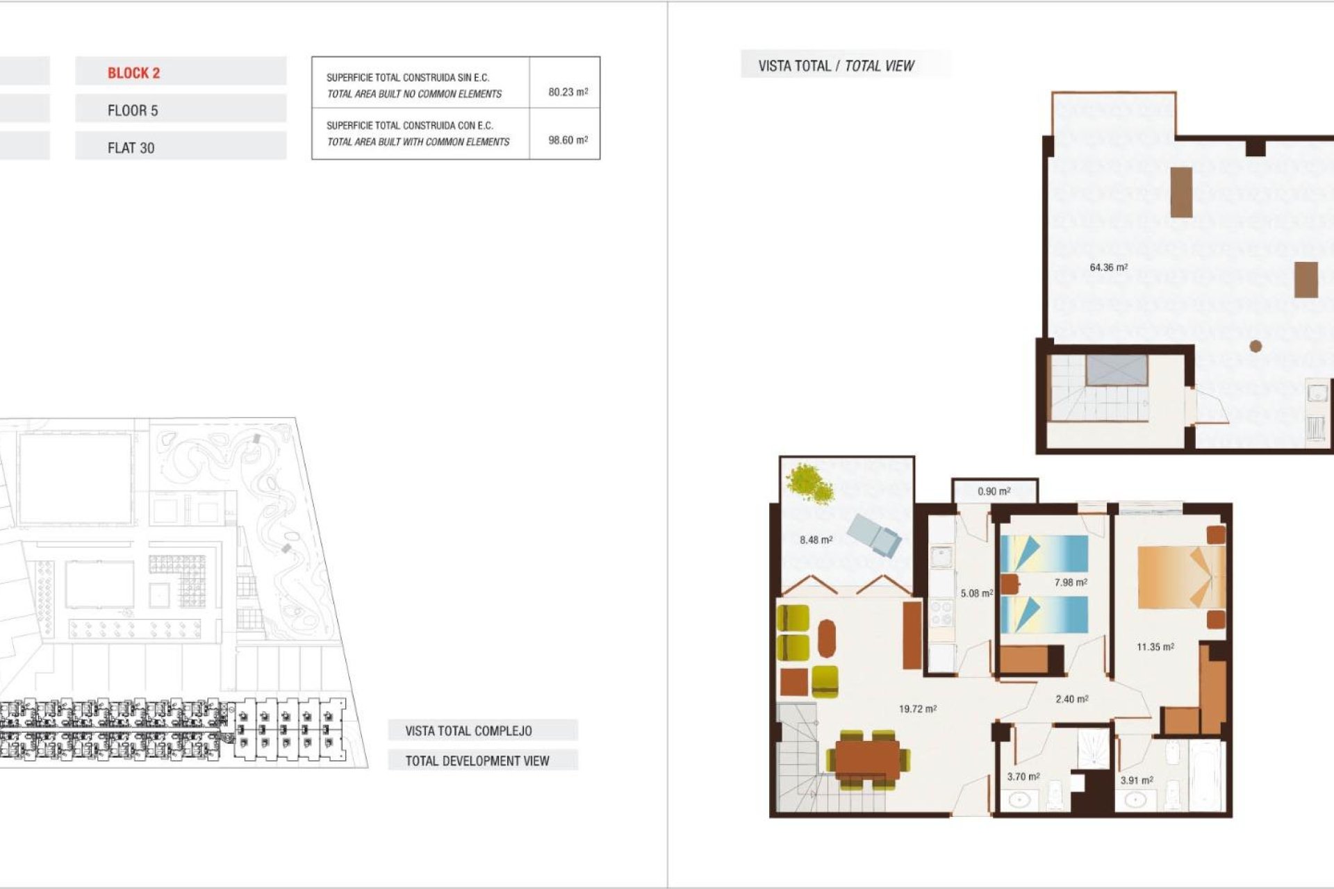 Nouvelle construction - Attique - Archena - Villanueva del Rio Segura