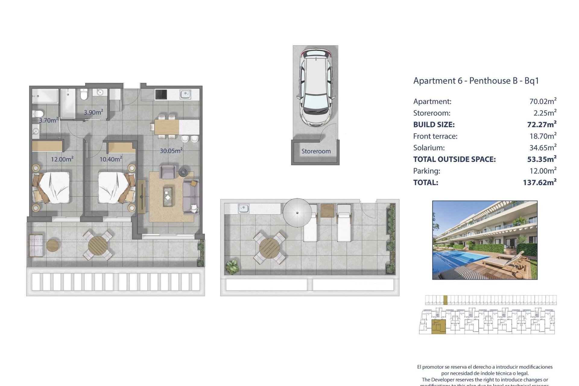 Nouvelle construction - Attique - Los Alcazares - Los Narejos