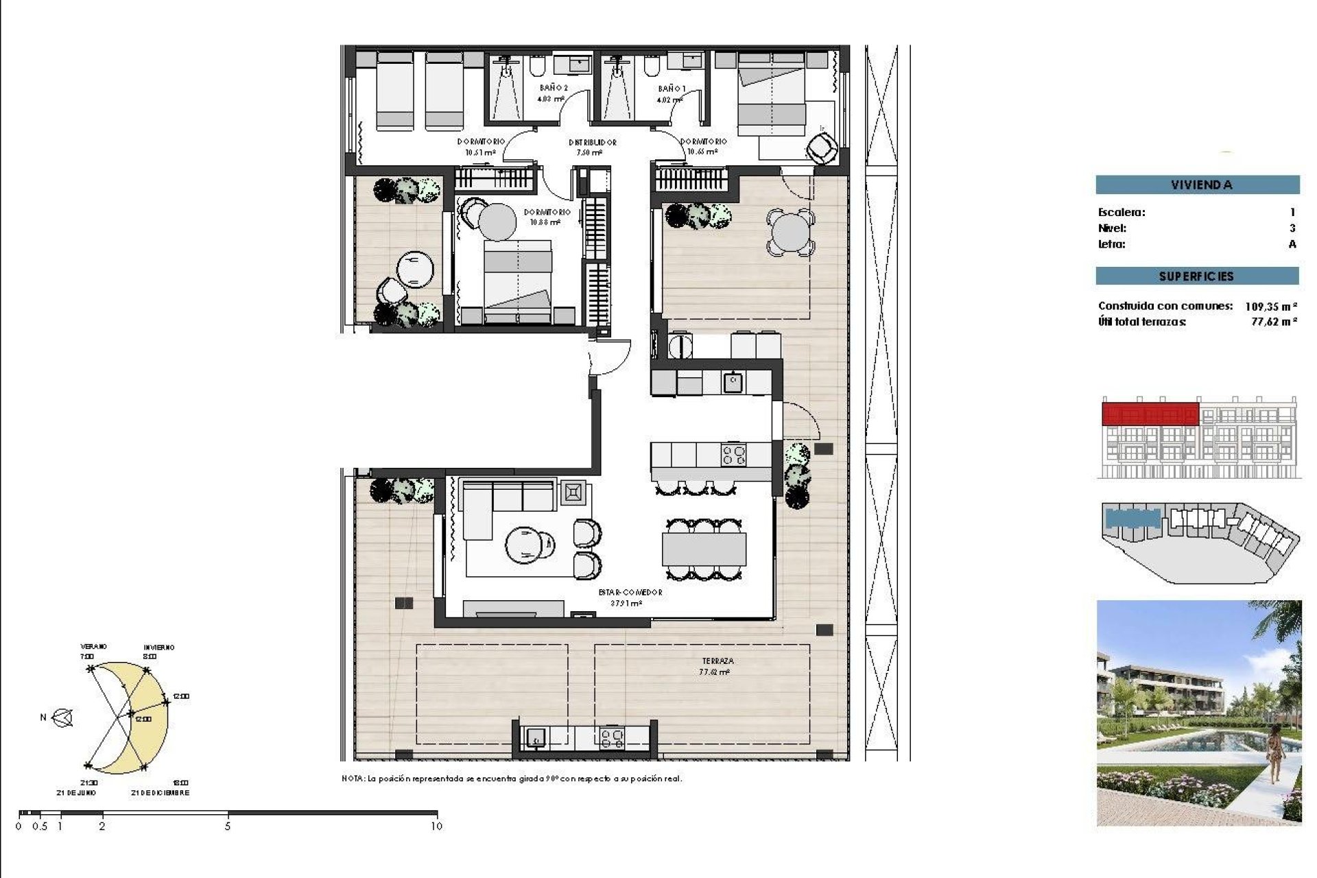 Nouvelle construction - Attique - Torre Pacheco - Santa Rosalia Lake and Life Resort