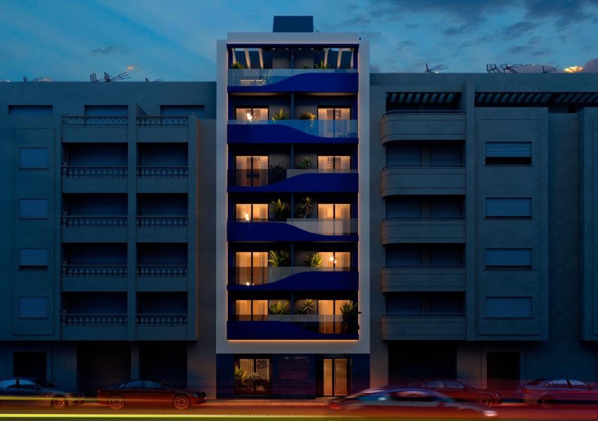 Nouvelle construction - Attique - Torrevieja - Playa del Acequión