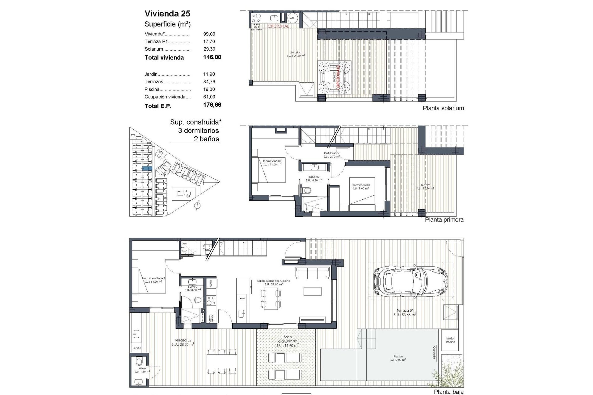 Nouvelle construction - Quad House - Los Alcazares - Serena Golf