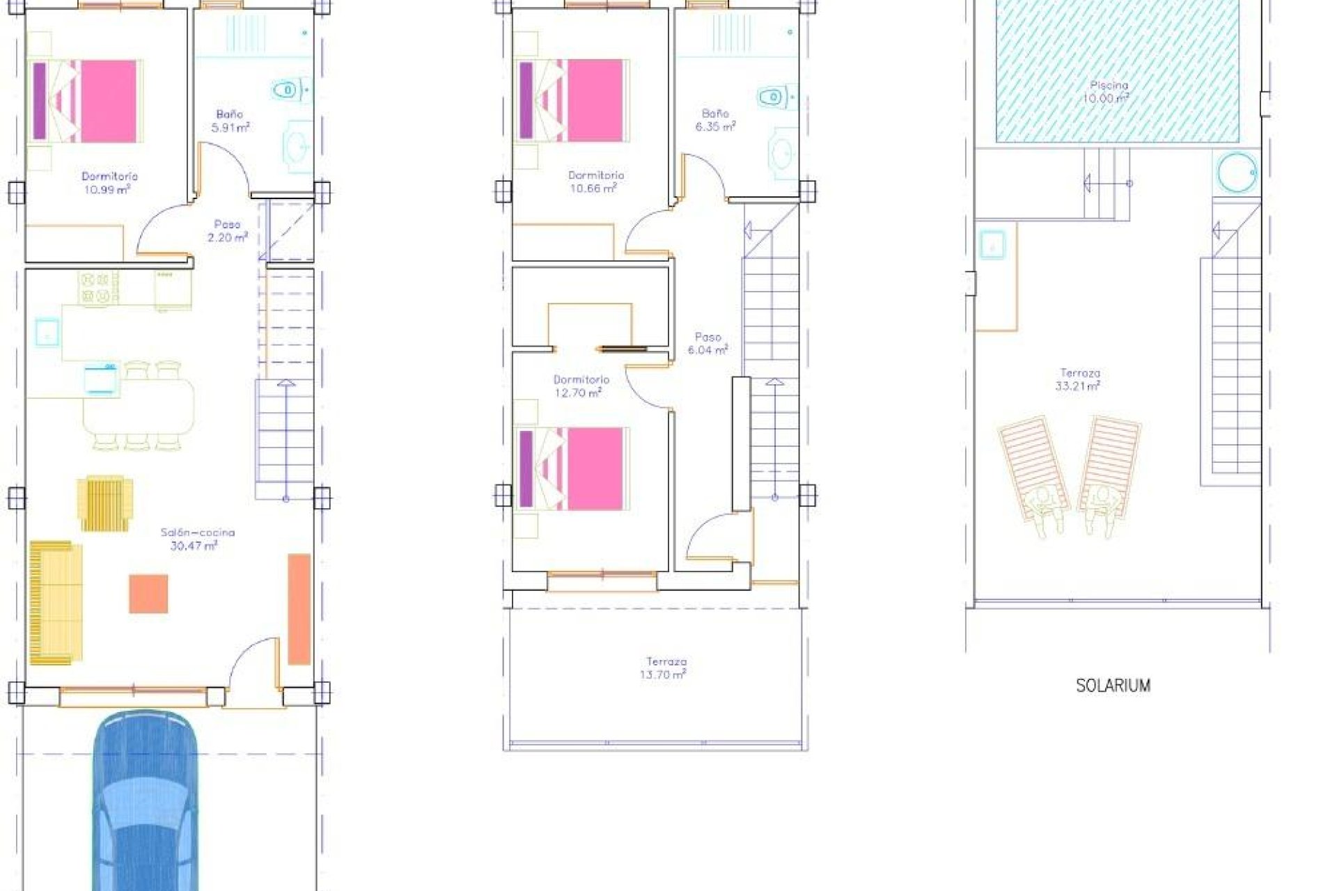 Nouvelle construction - Town House - San Pedro del Pinatar - Pueblo