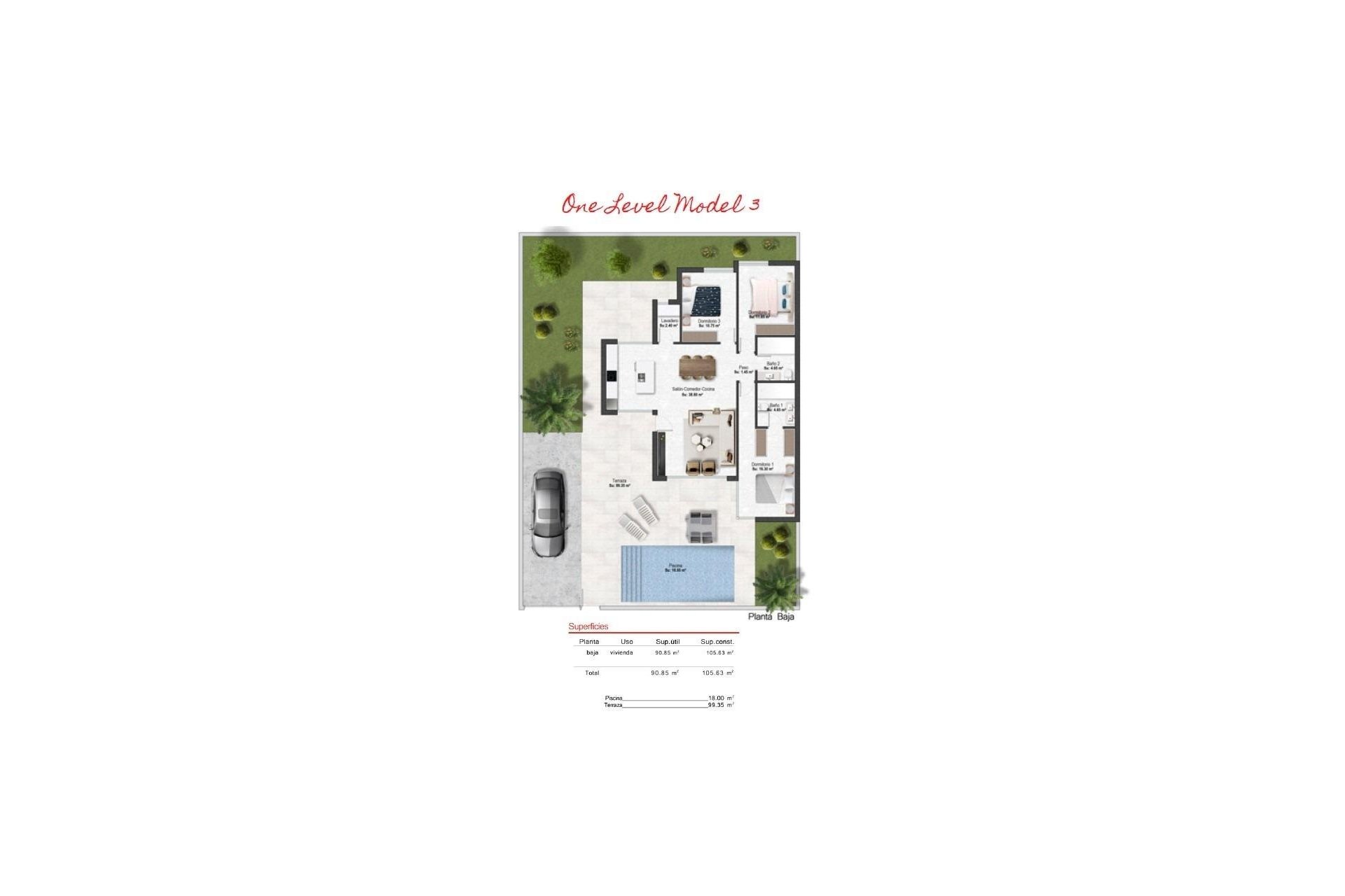 Nouvelle construction - Villa - Baños y Mendigo - Altaona Golf