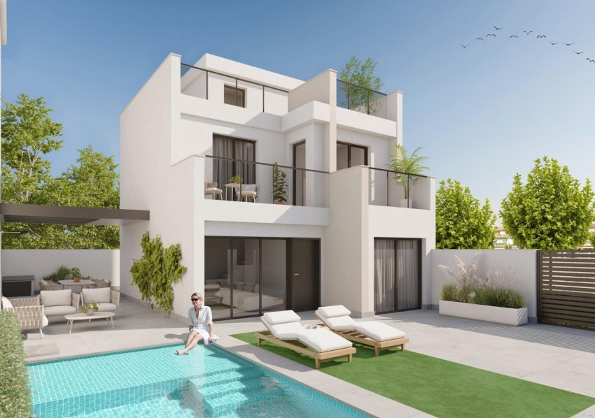 Nouvelle construction - Villa - Los Alcazares - Playa la Atascadera