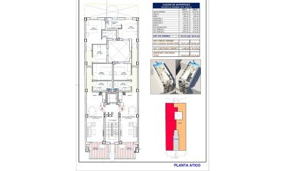 Nouvelle construction - Attique - Torrevieja - Playa de El Cura