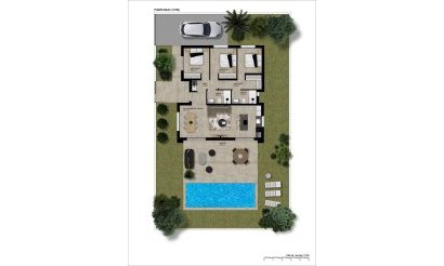 Nieuwbouw Woningen - Villa - Hondón de las Nieves - Urbaniz La Montañosa