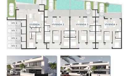 Nieuwbouw Woningen - Bungalow - San Pedro del Pinatar - Las Esperanzas