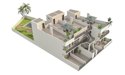 New Build - Bungalow - Hondón de las Nieves - La Canalosa