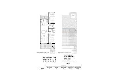 Nieuwbouw Woningen - Bungalow - Pilar de la Horadada - pueblo