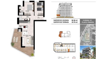 Nieuwbouw Woningen - Apartment - Guardamar del Segura - Puerto