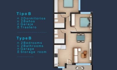 Nieuwbouw Woningen - Bungalow - San Pedro del Pinatar - Los Pinos