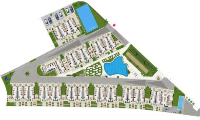 Nieuwbouw Woningen - Town House - El Ràfol D'Almúnia - Urbanizacion La Almunia