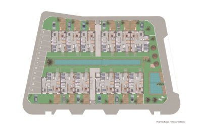 Nieuwbouw Woningen - Bungalow - Pilar de la Horadada - pueblo