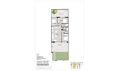 Nieuwbouw Woningen - Bungalow - San Pedro del Pinatar - Los Cuarteros