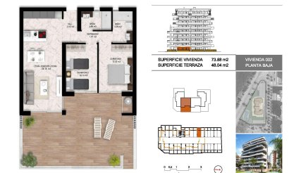 Nieuwbouw Woningen - Apartment - Guardamar del Segura - Puerto