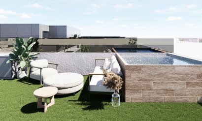 Nieuwbouw Woningen - Penthouse - Pilar de la Horadada - pueblo