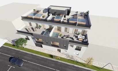 Nieuwbouw Woningen - Penthouse - Pilar de la Horadada - pueblo