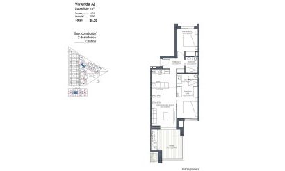 Nouvelle construction - Apartment - Los Alcazares - Serena Golf