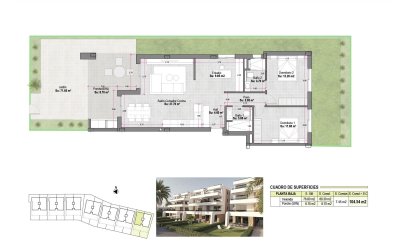Nouvelle construction - Apartment - Alhama De Murcia - Condado De Alhama