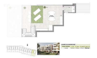 Nouvelle construction - Attique - Alhama De Murcia - Condado De Alhama